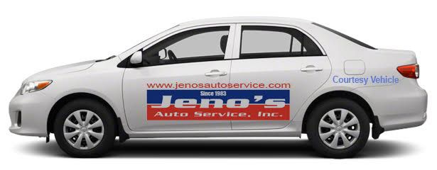Littleton Auto Service | Jenos Auto Service - Courtesy Vehicle